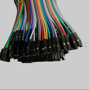 Prova Teli Kalaylı Bakır Tel Dupont Kalaylı Bakır Tel FFC Kalaylı Bakır Tel PTFE İzolasyonlu PVC Kılıflı 1m Uzunluk 12V Anma Gerilimi - Product Image 1
