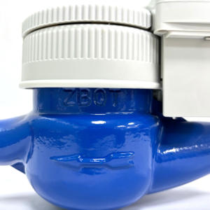 ロータリーウェットマルチフローワイヤレスリモート伝送水道メーター4G OEM冷水真鍮素材IP67保護 - Product Image 4