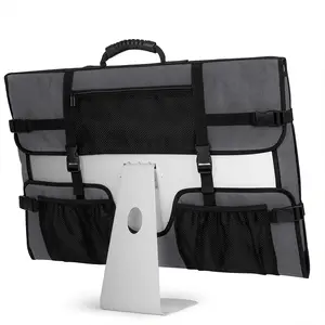 여행 휴대용 가방 애플 27 "iMac 데스크탑 컴퓨터, 보호 스토리지 케이스 모니터 먼지 커버