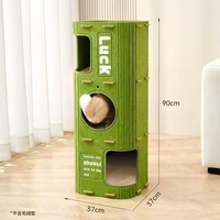 Arbre à chat en feutre écologique Novayapetix, multi-niveaux, avec condo pour chaton, tour pliable, maison douce pour animaux, grotte, griffoir, nid pour plusieurs chats