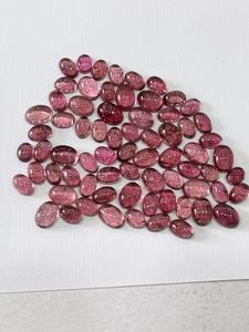Cabujones de turmalina Rosa natural, corte ovalado, tamaño libre mixto para joyería, las piedras preciosas más finas - Product Image 4