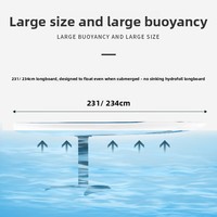 Papan Selancar Angin 2025 New Downwind Board Fiberglass Unpowered Hydrofoil SUP Paddleboard Wind Wing Stand-Up Wake Surf Paddle