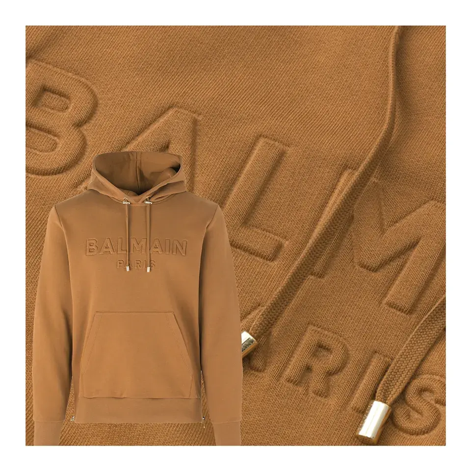 Custom Alta Qualidade Casual Carta Impressão 3D Gravado Hoodies Homens Roupas Plus Size Terry Toalha Algodão hoodies