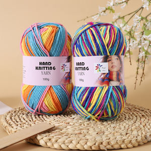 Fil <span class=keywords><strong>Chenille</strong></span> Wugeyarn8 - Fil <span class=keywords><strong>de</strong></span> <span class=keywords><strong>Laine</strong></span> Mélangé Résistant à l'Abrasion pour Tricot à la Main et Crochet - Techniques OE - Vente en Gros Disponible - Product Image 5