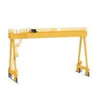 Grue portique électrique sur rail HENGTAI 20t, robuste, télécommandée, composants Siemens, hauteur de levage 30m, pour chantier naval