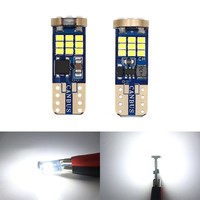 Bombilla LED T10 W5W 194 168 CANBUS Sin Error 27SMD 2016 12V 360 °   Luz de lectura súper brillante para el interior del coche, luz de matrícula tipo domo