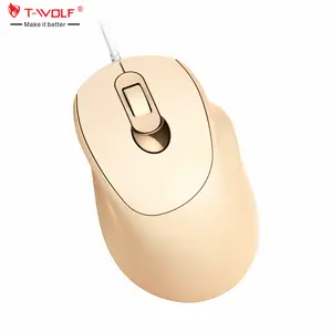 Souris USB souris silencieuse 4D 1600 DPI souris filaire de haute qualité pour bibliothèque bureau Mac Notebook