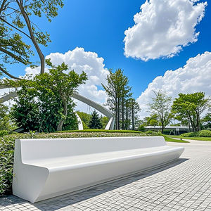 Custom FRP GRC Tree Surround Anti-Corrosion Durable Eco-Friendly Outdoor Waiting Leisure <b>Chair</b> for Hospital Hotel Gym - Product Image 4