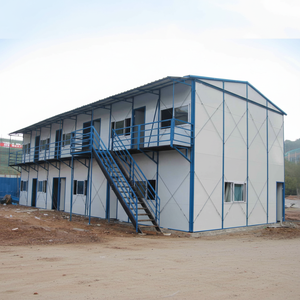 Abri de <span class=keywords><strong>garage</strong></span> de voiture d'approvisionnement direct d'usine à bas prix maison préfabriquée préfabriquée de puits K maison préfabriquée de type K personnalisée - Product Image 5