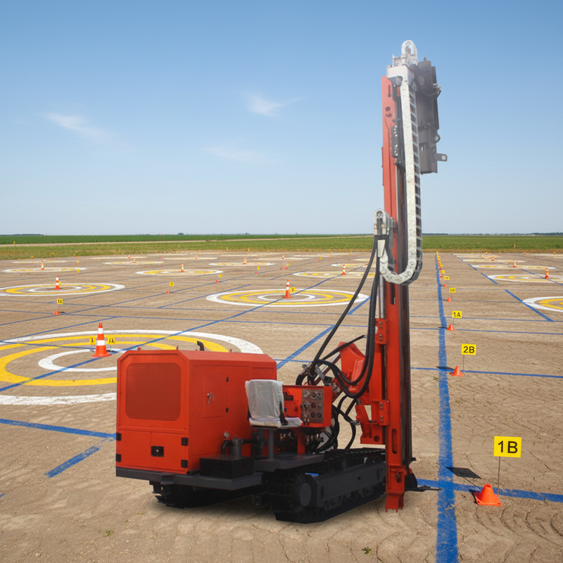Hardrock 140m Depth Crawler Photovoltaic Solar