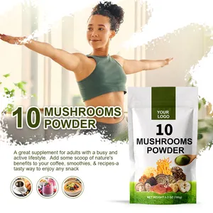 Blend Mushroom Extract Polysaccharide 30% Maitake Lion's Mane Codyceps Reishi Shiitake Chaga Extract Mixed