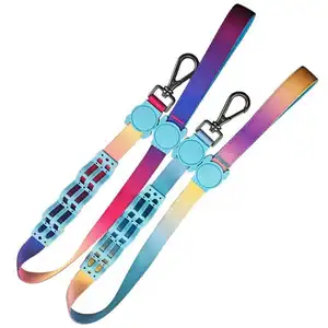 Factory Wholesale Luxury Nylon Hands Dog Training Collar Cat Chain Harness Pet Rope Dog Collar Leash