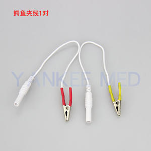 Paire de fils de connexion pour électroacupuncture Yankee Med, accessoires pour appareil SDZ II - Product Image 1
