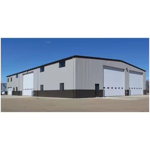 โรงเก็บเครื่องบินโรงจอดรถโรงเก็บเครื่องบินโครงเหล็กสำเร็จรูปดีไซน์ทันสมัย - Product Image 2