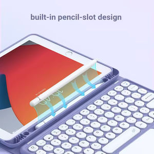 Fundas y Estuches <span class=keywords><strong>para</strong></span> Tablets de <span class=keywords><strong>PC</strong></span> y PU al por Mayor, Funda de Teclado Portátil de Cuero PU y TPU con Trackpad <span class=keywords><strong>para</strong></span> iPad de 10.ª Generación 10.9 - Product Image 2