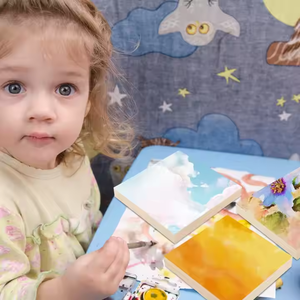 Customizable <strong>Unfinished</strong> <strong>Wooden</strong> Painting <strong>Panels</strong> Natural <strong>Wooden</strong> Tray DIY <strong>Wall</strong> Art - Product Image 2