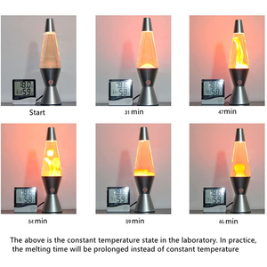 Lampe à lave à économie d'énergie avec minuterie automatique Lampe à lave <span class=keywords><strong>orange</strong></span> écologique et pratique à styles multiples - Product Image 6