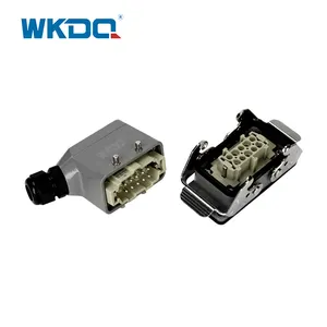 Wonke WHE10D Model Heavy Duty Connector 10-pin Harting Type Connector