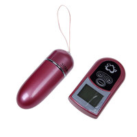Vibrateur à balle en silicone télécommandé, portable, sans fil, puissant, silencieux, masseur vibrant