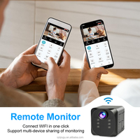 Kamera Mini WiFi Baru WD19 Kamera Keamanan IP Nirkabel Mini Camcorder Perekam Video Penglihatan Malam Kamera Mini WiFi IP