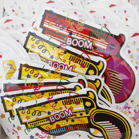 Feux d'artifice créatifs pour fêtes, accessoires de fête, pistolet à confettis en forme de pistolet, feux d'artifice portatifs, jouets gonflables en forme de pistolet pour fêtes
