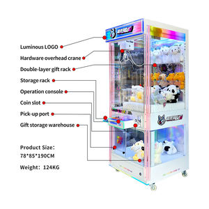 Yaramaz Köpek Vinç Oyunu Atıcılık Makinesi Özel Tasarım Çalıştırılan Oyuncak Makinesi Metal Para Kabul Edici 110/220V Yanıp Sönen Işık 1 - Product Image 3