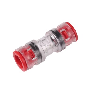 Connecteur de micro-conduit en plastique <span class=keywords><strong>HDPE</strong></span>, coupleur droit - Product Image 2