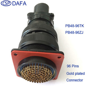 ขั้วต่อการบิน CSP PB48 วัสดุหน้าสัมผัส PBT ปลั๊กวงกลม 48 พิน สำหรับใช้งานในอุตสาหกรรม - Product Image 4