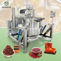 Autocuiseur industriel à double enveloppe avec panier pour la cuisson à haute pression