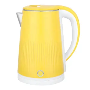 2023 New mould for double wall two layers low price heat resistant electric kettle