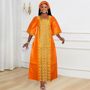 Nouvelle collection 2026 : Robes longues imprimées décontractées et respirantes pour femmes, style africain, vente en gros à prix réduit - Product Image 6