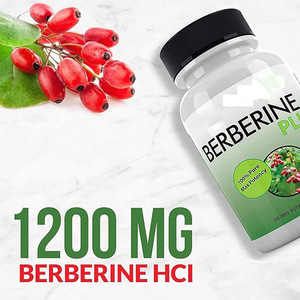 1200mg Berberine HCL capsules voor volwassenen ter ondersteuning van de immuun- en spijsverteringsgezondheid met antioxidatieve eigenschappen - Product Image 4