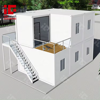Conteneur modulaire portable de haute qualité, résistant aux tremblements de terre, de 20 pieds ou 40 pieds, pour restaurant, van, appartement ou maison