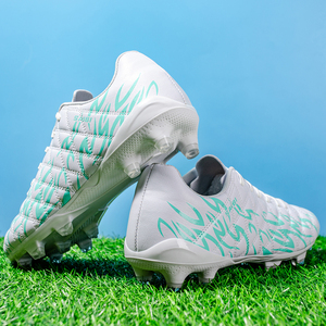 <span class=keywords><strong>Scarpe</strong></span> <span class=keywords><strong>da</strong></span> <span class=keywords><strong>Calcio</strong></span> FG Bianche e Nere - Scarpini <span class=keywords><strong>da</strong></span> <span class=keywords><strong>Calcio</strong></span> Personalizzabili per Terreni Duri, Basso MOQ, Produzione Diretta OEM/ODM - Product Image 6