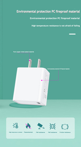 NULIKE, venta al por mayor, adaptador de carga rápida, cargadores, protección OVP, <span class=keywords><strong>cargador</strong></span> de teléfono móvil portátil multifunción para reloj inteligente - Product Image 6