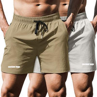 Shorts de sport d'été personnalisés pour hommes, motif décontracté, fitness, gym, sport, double couche 2 en 1 avec doublure de compression