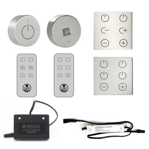 Wireless LED Cabinet Light Dimmer Sensor Switch Long Distance Smart Remote LED Touch Switch