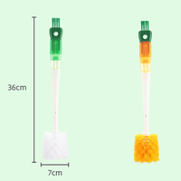 Brosse de Nettoyage 5-en-1 Multifonctionnelle pour Biberons, Sucettes, Pailles, Verres et Tasses Isothermes