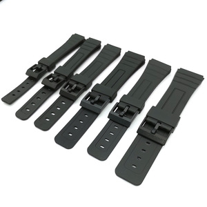 Correas de Reloj de Goma Transpirables al por Mayor de 12-22 mm para <span class=keywords><strong>Casio</strong></span> - Accesorios de Moda, Correa Económica - Product Image 2