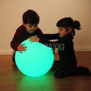Snoezelen Sensory Room Decor 8 pulgadas Bola de luz LED recargable RGB Bola de luz que cambia de color para niños con autismo - Product Image 2