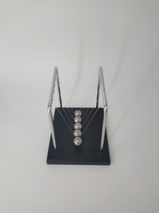 Classic Home Office Decor Fisica <span class=keywords><strong>di</strong></span> <span class=keywords><strong>Newton</strong></span> Culla Balance Balls palla altalena Con Base In Legno - Product Image 3