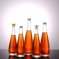 Tailles des bouteilles d'eau en verre de type Evian