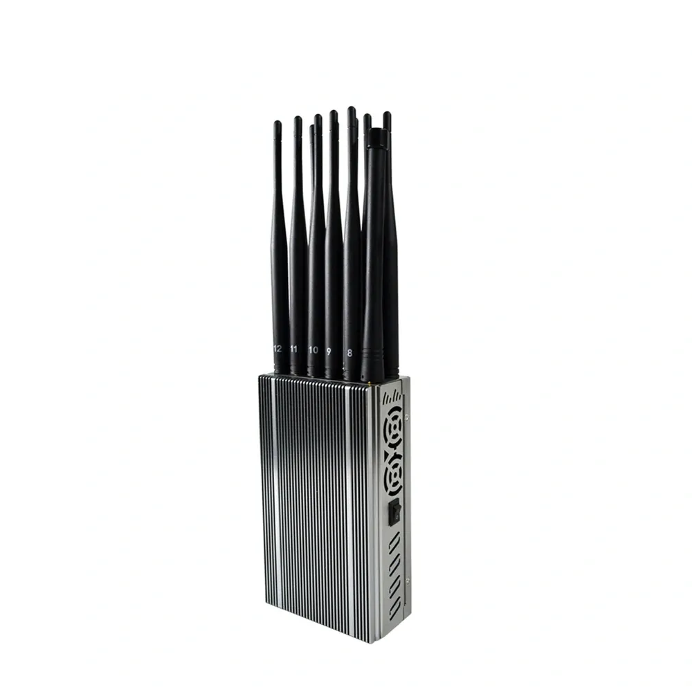 Tragbare 12 Kanäle für WIFI Lojack GSM LTE CDMA 5G Fernbedienung signal detektor