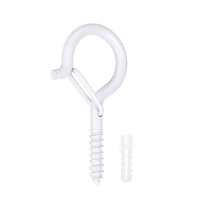 <strong>Q</strong> Hanger <strong>Hooks</strong> Wall Mount Screw Ceiling <strong>Hook</strong> Christmas Lights Hanger Screw <strong>Hooks</strong> - Product Image 4