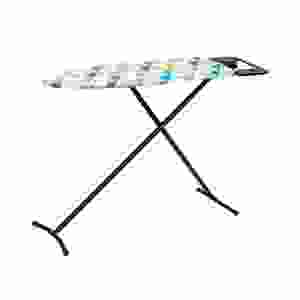 Tabla de Planchar MILENYUM BEETLE con Altura Ajustable, Cubierta Geométrica Metálica Colorida, para Viajes, Uso en Armario, Superficie de Plástico y Tela - Product Image 1