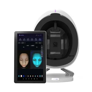 Professionele Intelligente Meertalige 3d Huid Detector 8 Digitale Gezichtshuid Analyzer Uitgebreide Huid Beeldanalysator