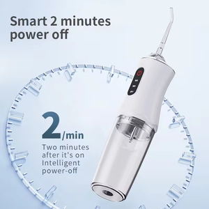 Irrigador Bucal Portátil Inalámbrico 4 en <span class=keywords><strong>1</strong></span> de Alta Presión, Irrigador Eléctrico con Chorro de Agua, Resistente al Agua IPX7, Recargable por USB - Product Image 4