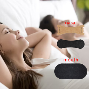 Bandes nasales Breathe Right au menthol pour le ronflement, 30 bandes magnétiques pour mieux dormir, logo personnalisé, bandes nasales anti-ronflement - Product Image 1