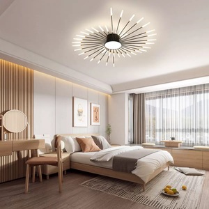 Đèn thả hiện đại tùy chỉnh, chiếu sáng trong nhà, trang trí nhà cửa, đèn chùm pháo hoa, đèn trần sang trọng, đèn LED - Product Image 2