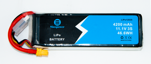 Sinxpower 맞춤형 FPV 드론 리포 배터리 <span class=keywords><strong>3S</strong></span> 11.1V 4200mah 45C RC UAV 드론을위한 고속 리튬 폴리머 배터리 - Product Image 2